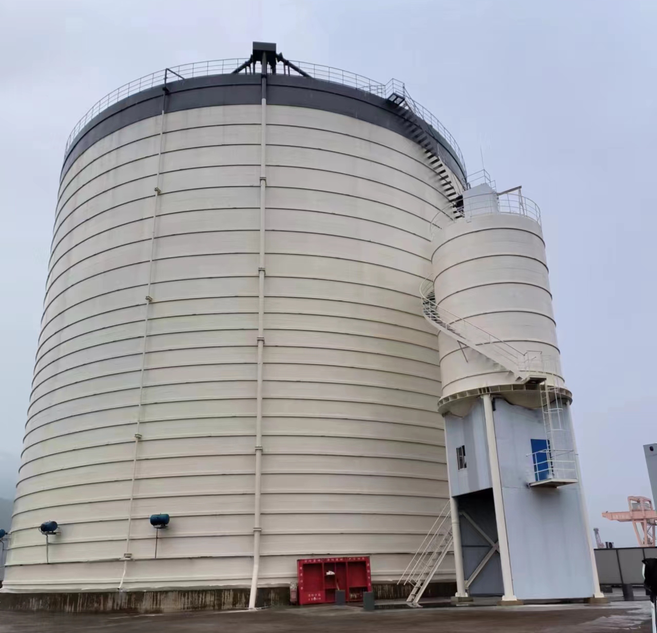 潢川10万吨水泥钢板库